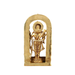 Pure Brass Ram Lalla Statue | 10" x 5.5" x 3" (25.4 x 14 x 7.6 cm) | 3 kg Superfine Sacred Art | Premium Temple Grade Murti | Divine Sculpture